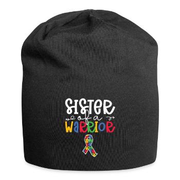 Autismus Awareness Day Autist Geschenk - Jersey-Beanie - Schwarz - Vorne