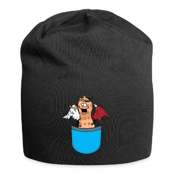 Sacs Peanut Angel Devil Guardian Angel - Bonnet en jersey - noir - Devant