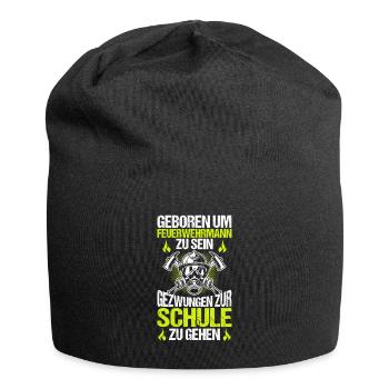 Tshirt pompier pompier pompier pompier 112 - Bonnet en jersey - noir - Devant