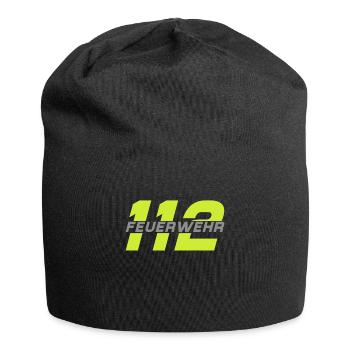 Firefighter Tshirt Firefighter Firefighter 112 - Jersey Beanie - black - Front