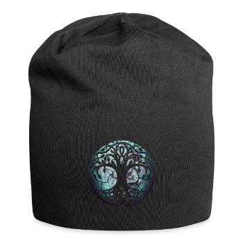 Celtic Tree Celtic Nature Forest - Jersey Beanie - black - Front
