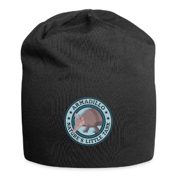 Armadillo Nine-Tie Armadillo Gift - Jersey Beanie - black - Front