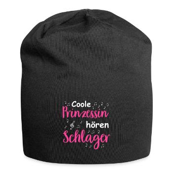 Schlager Tshirt Women's Schlager Party Costume Party - Jersey Beanie - black - Front