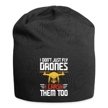 Drone - Jersey Beanie - black - Front