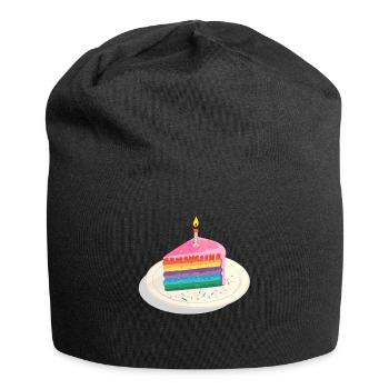 Birthday Birthgay Birth-gay Lgbt Gay - Jersey Beanie - black - Front