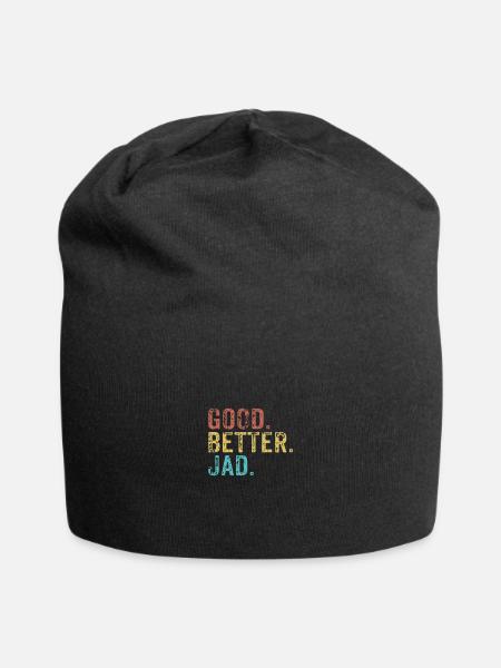 Les mecs cool s’appellent Jad - Bonnet en jersey - noir