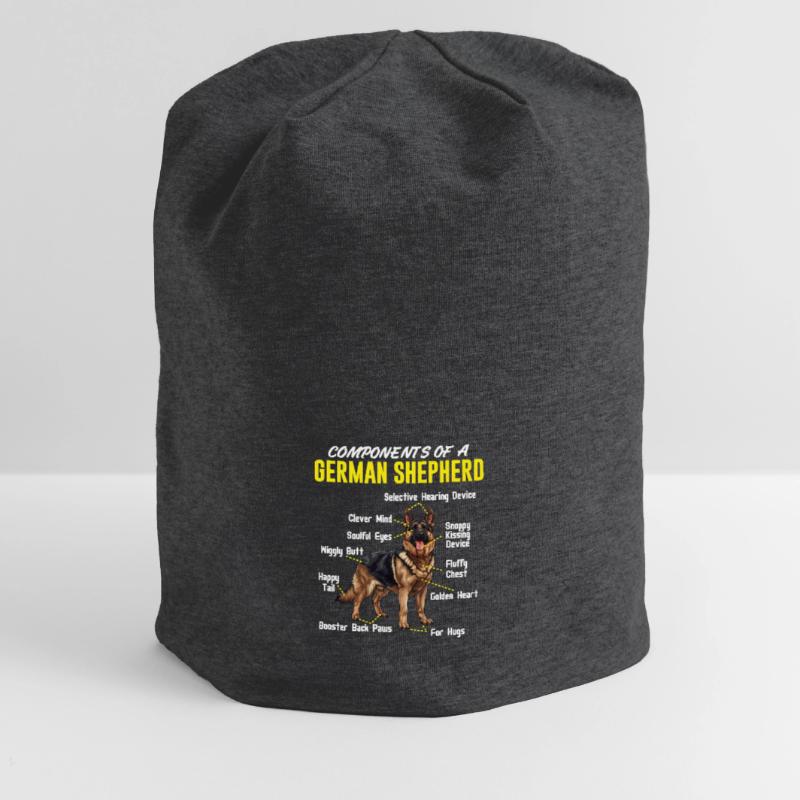Schäferhund KOMPONENTEN EINES DEUTSCHEN Jersey-Beanie