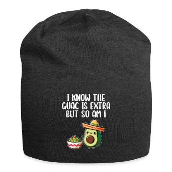 Avocado - Jersey-Beanie - Anthrazit - Vorne