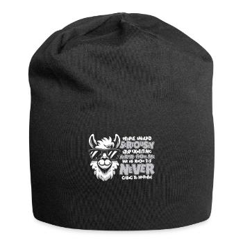 Lama Llama - Bonnet en jersey - noir - Devant