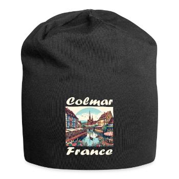 Colmar Old Town Colonial Port - Jersey Beanie - black - Front