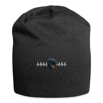 T-shirt Dragon Conte de fées Dragon Kanji japonais - Bonnet en jersey - noir - Devant