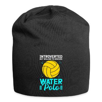 Water Polo Player Water Polo Gift - Jersey Beanie - black - Front