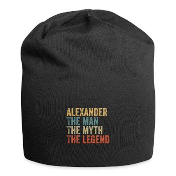 Alexandre l’homme, le mythe - Bonnet en jersey - noir - Devant