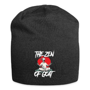 Ziegen-yoga-meditation, Yoga-kurs, Yoga - Jersey-Beanie - Anthrazit - Vorne