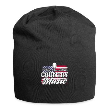 Country Music Countrymusic Geschenk - Jersey-Beanie - Schwarz - Vorne