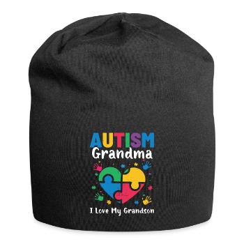 Autism - Jersey Beanie - black - Front