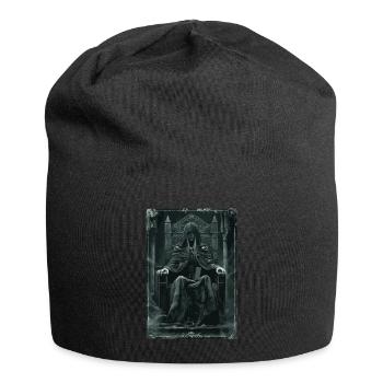 Die Hohepriesterin Tarot - Jersey-Beanie - Schwarz - Vorne