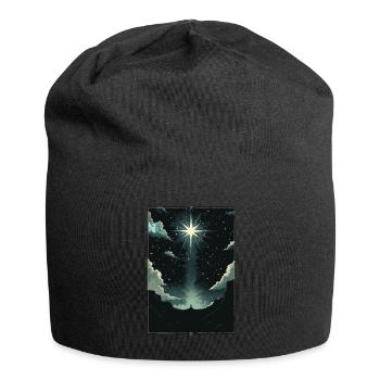 Der Stern Tarot - Jersey-Beanie - Schwarz - Vorne