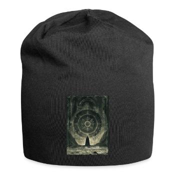 Le Tarot de la Roue de la Fortune - Bonnet en jersey - noir - Devant