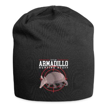 chasseur chasse permis chasse cadeau - Bonnet en jersey - noir - Devant