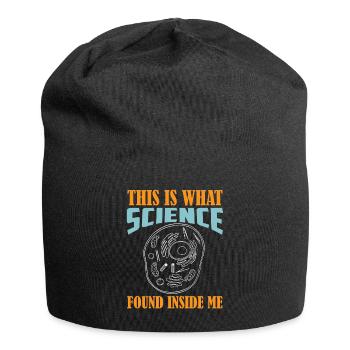 Discovery Unleashed Tee - Bold Science-Inspired - Jersey Beanie - black - Front