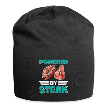 AMATEURS DE VIANDE PROPULSÉS PAR STEAK Fun - Bonnet en jersey - noir - Devant