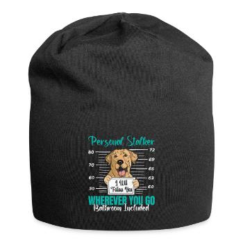 Labrador Fan PERSONAL STALKER Drôle - Bonnet en jersey - noir - Devant