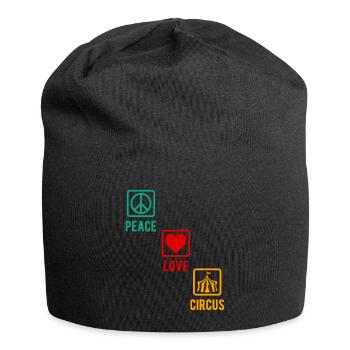 Circus Peace Love Circus Circus Performer Gift - Jersey Beanie - black - Front