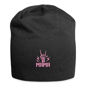 Rock Mom Music Band Genre - Jersey Beanie - black - Front