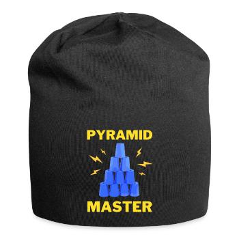GOBELETS EMPILABLES PCUP SPORTYRAMID MASTER - Bonnet en jersey - noir - Devant