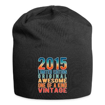Edition limitée depuis 2015 Anniversaire Millésime 2015 - Bonnet en jersey - noir - Devant