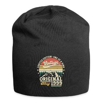 Anniversaire 1999 Mai 1999 Millésime 1999 Légende 99 - Bonnet en jersey - noir - Devant