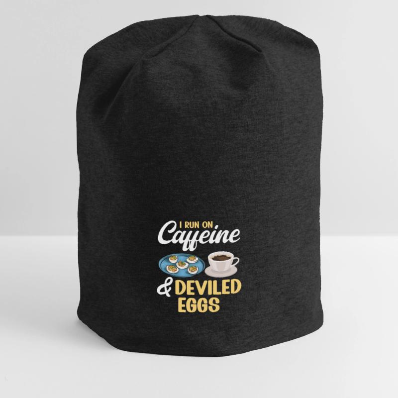 Stuffed Eggs Deviled Eggs Jersey Beanie
