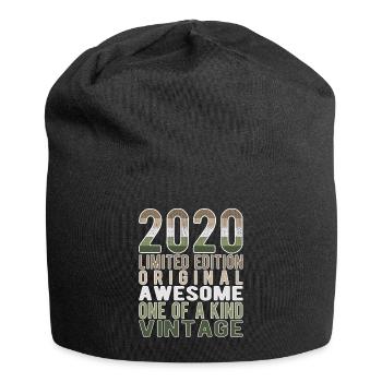 Edition limitée depuis 2020 Anniversaire Millésime 2020 - Bonnet en jersey - noir - Devant