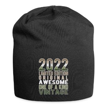 Edition limitée depuis 2022 Anniversaire Millésime 2022 - Bonnet en jersey - noir - Devant