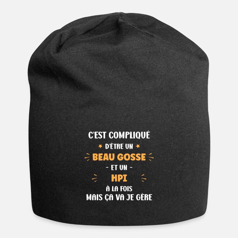 hpi - Bonnet en jersey - noir