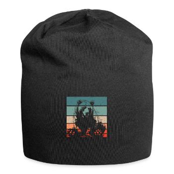 Grizzly Ours brun Ours brun - Bonnet en jersey - noir - Devant