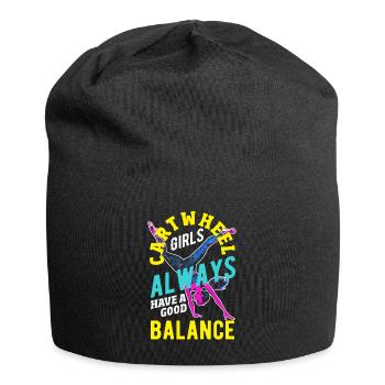 Cool Wheel Stroke Gymnastics Gymnastics - Jersey Beanie - black - Front