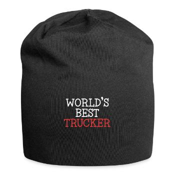 World's Best Trucker Trucker Legends Truckie - Jersey Beanie - black - Front