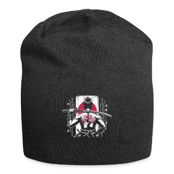 Samurai - Jersey Beanie - charcoal grey - Front