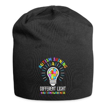 Autism Autistic Autistic - Jersey Beanie - black - Front