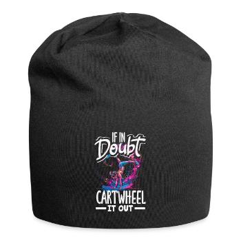Cool Wheel Stroke Gymnastics Gymnastics - Jersey Beanie - black - Front