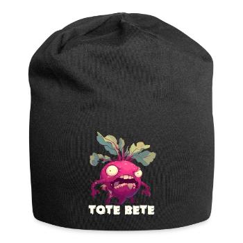 Halloween Beetroot Tote Beetroot Tote Beetroot - Jersey Beanie - black - Front
