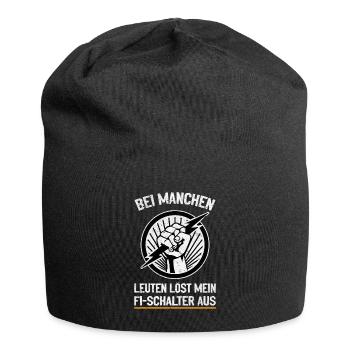 My RCD and I joke with voltage - Jersey Beanie - black - Front