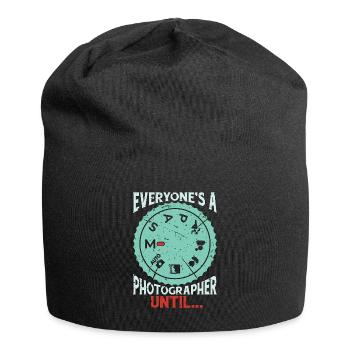 Photographer Everyone's A Photographer Cameraman - Jersey-Beanie - Schwarz - Vorne