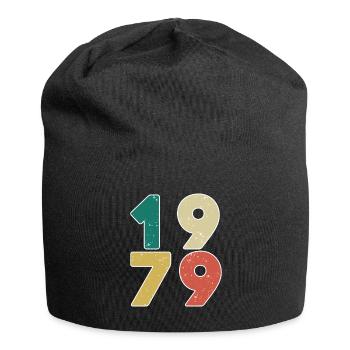 1979 - Jahrgang 1979 - Baujahr 1979 - Jersey-Beanie - Schwarz - Vorne