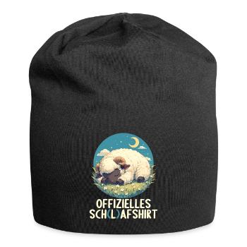 Official Sheep Shirt Official Sleep Shirt - Jersey Beanie - black - Front