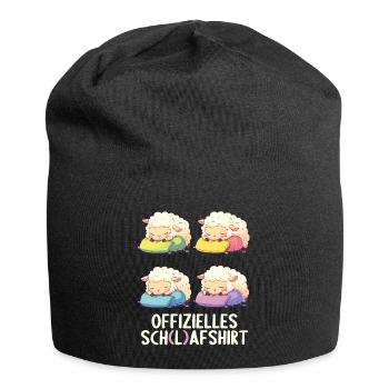 Official Sheep Shirt Official Sleep Shirt - Jersey Beanie - black - Front