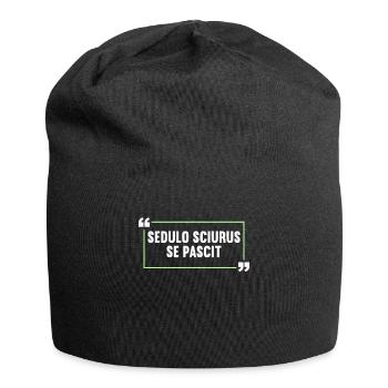 Latin Funny Latin Saying - Jersey Beanie - black - Front