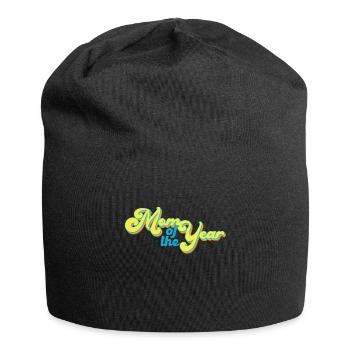 Mutter des Jahres Tolle Mama Vintage Style - Jersey-Beanie - Schwarz - Vorne